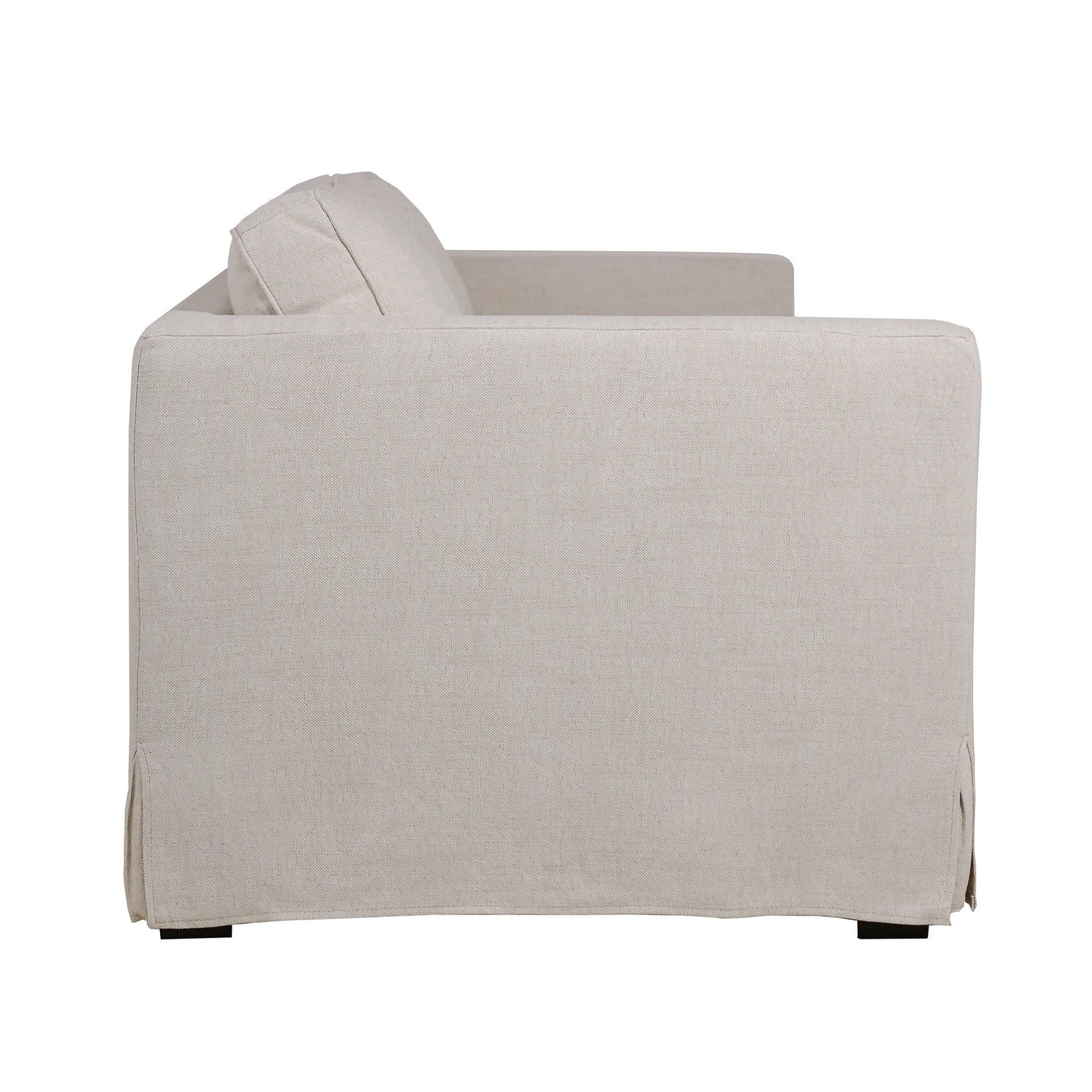 Denver 69" Apartment Slipcover Sofa - Linen Natural