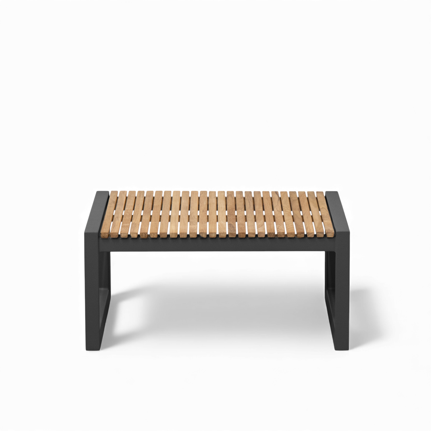 Cubic Small Coffee Table - Slate