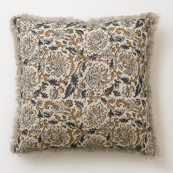 Mosaic Rosehill Block Print Toss Pillow