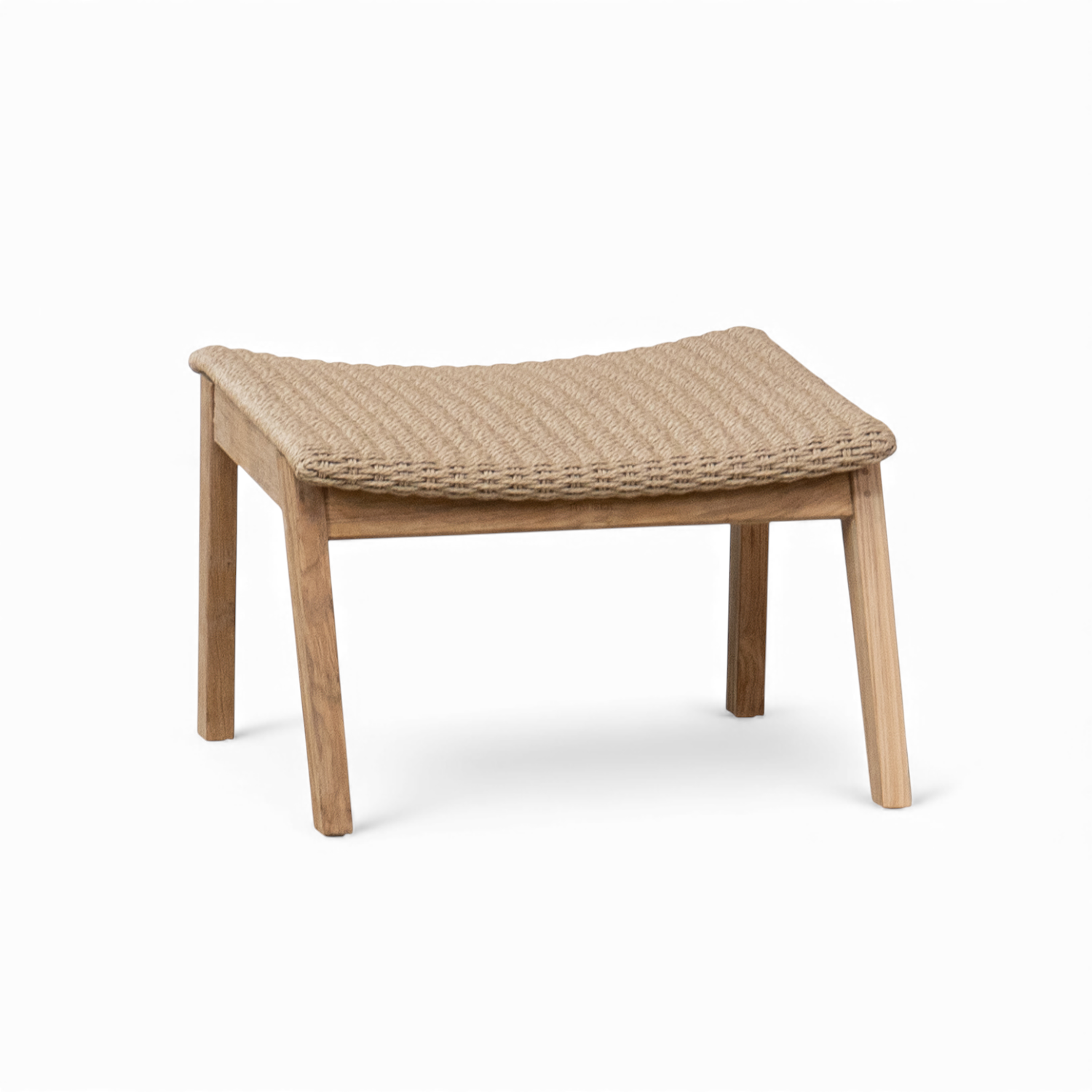 Carmel Wicker Ottoman