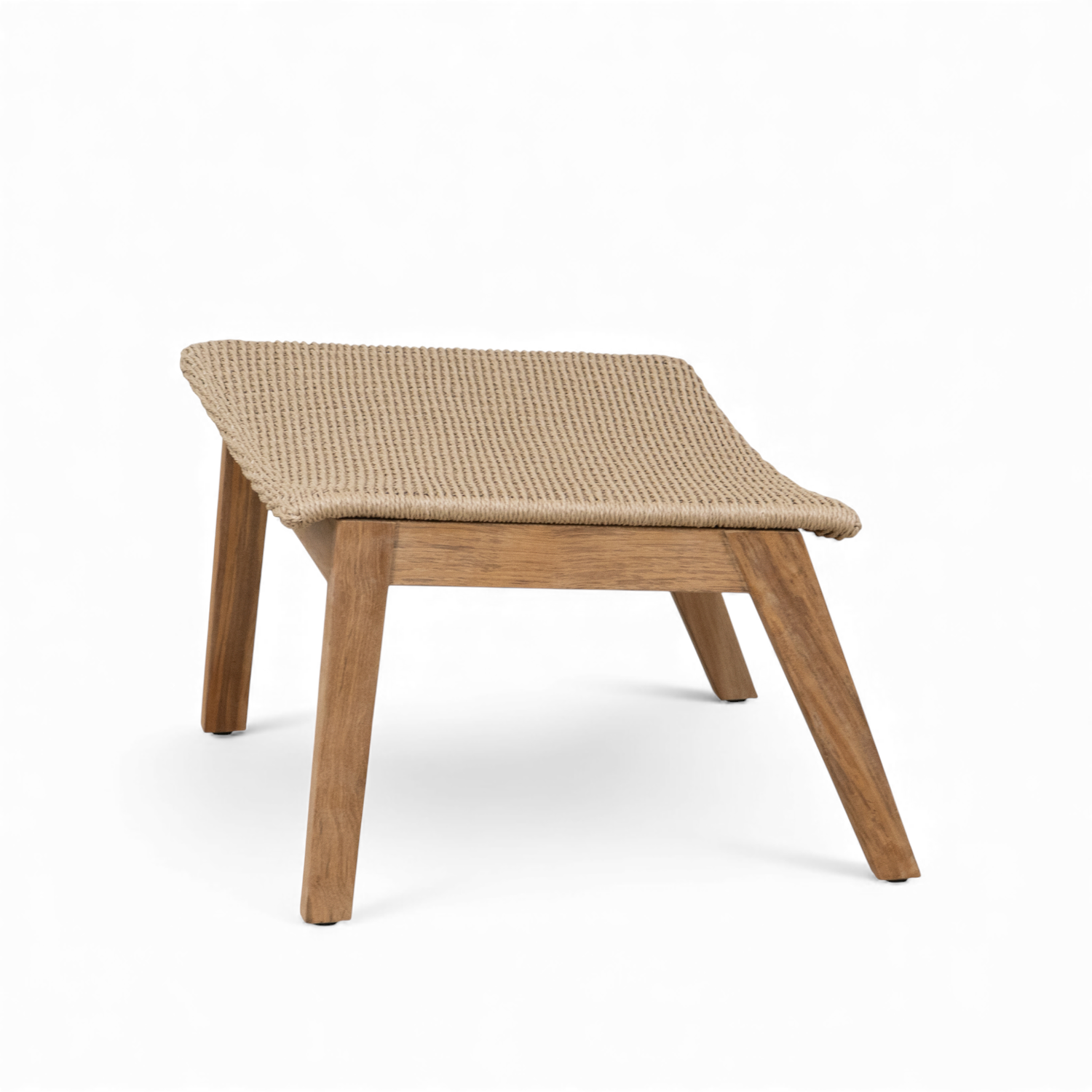 Carmel Wicker Ottoman