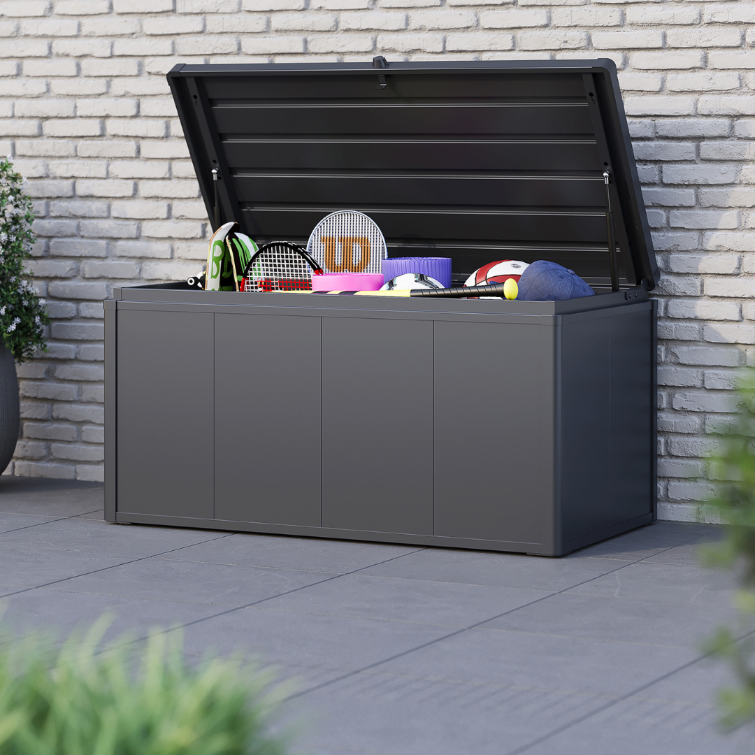 Pembroke 450L Galvanized Steel Outdoor Storage Box