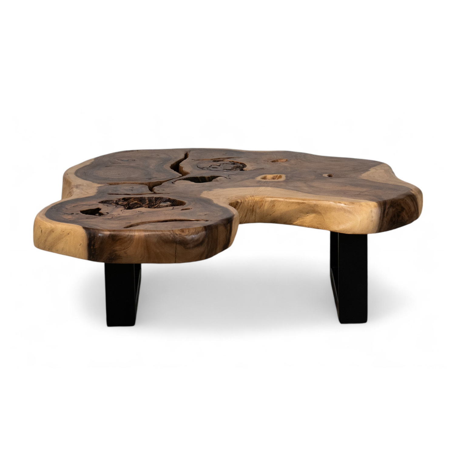 Suar Wood Live Edge Coffee Table