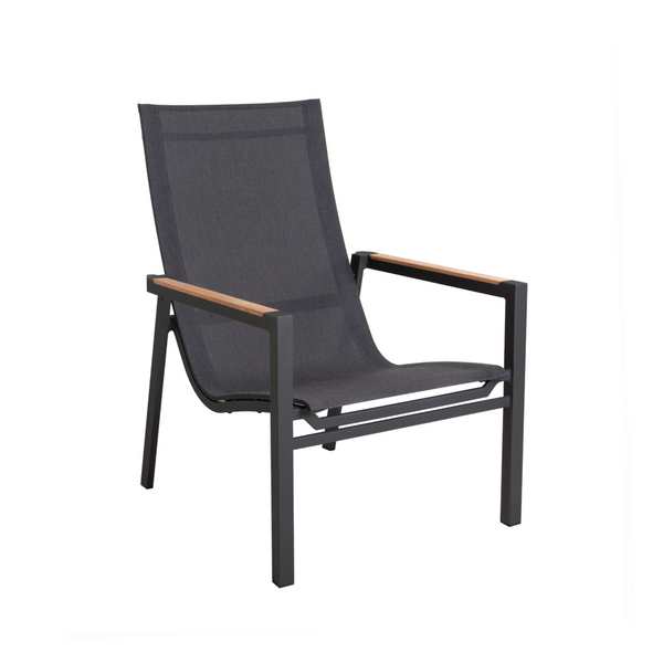 Cubic Slate Stacking Club Chair