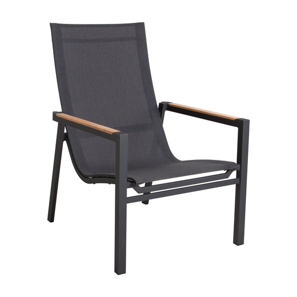 Cubic Slate Stacking Club Chair