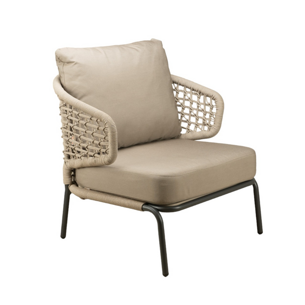 Hudson Canvas Sand Club Chair