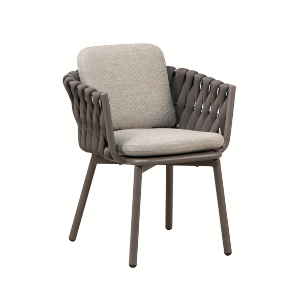 Elgin Dining Arm Chair - Mood Taupe