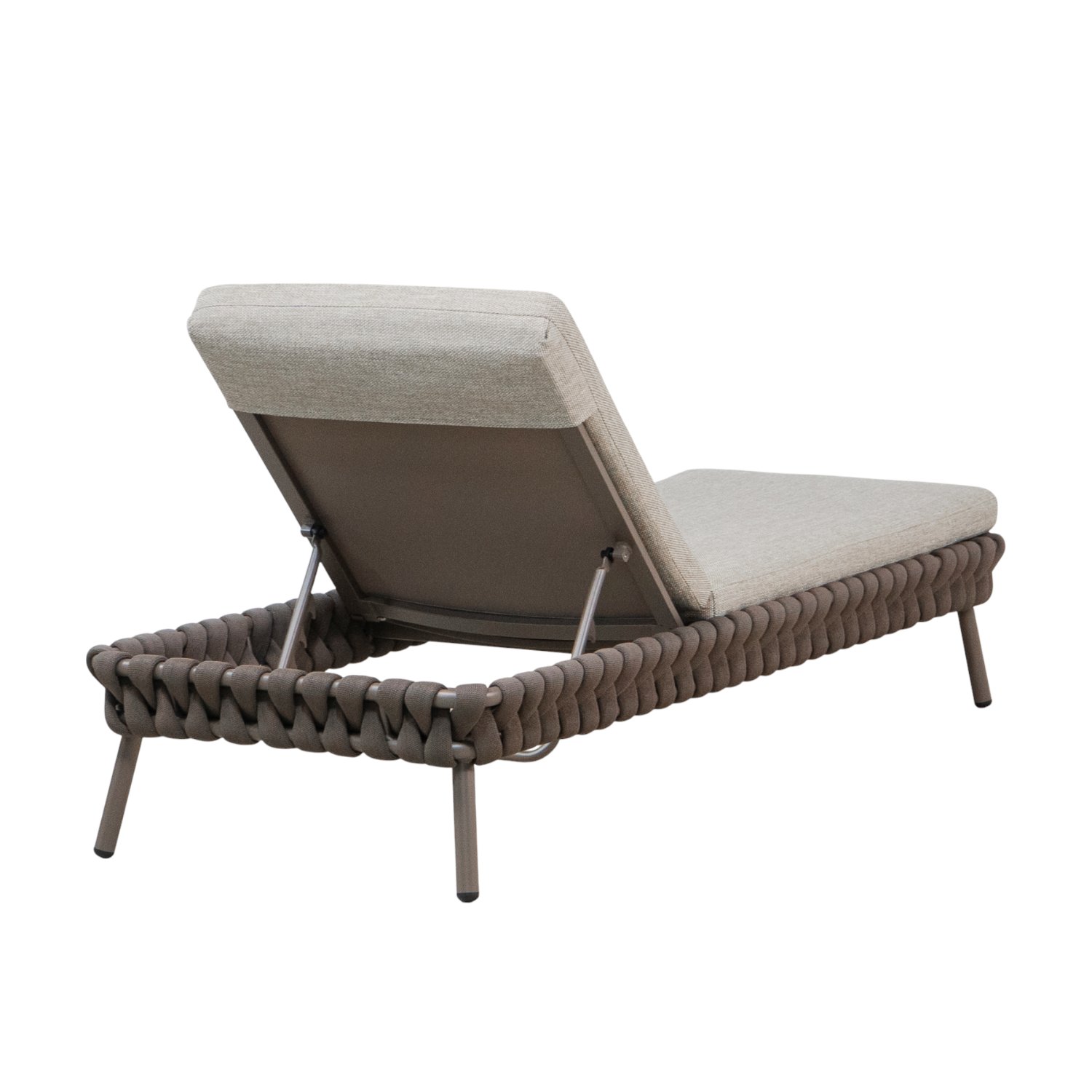 Elgin Rope Sun Lounger - Mood Taupe
