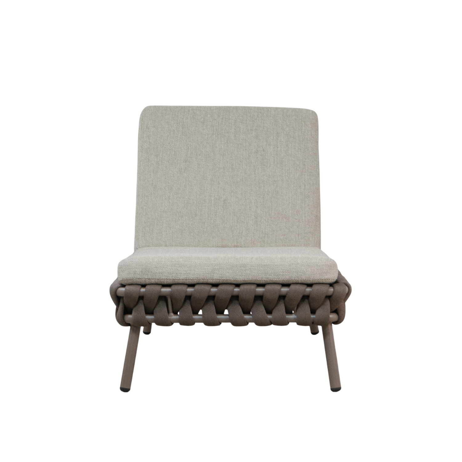 Elgin Rope Sun Lounger - Mood Taupe