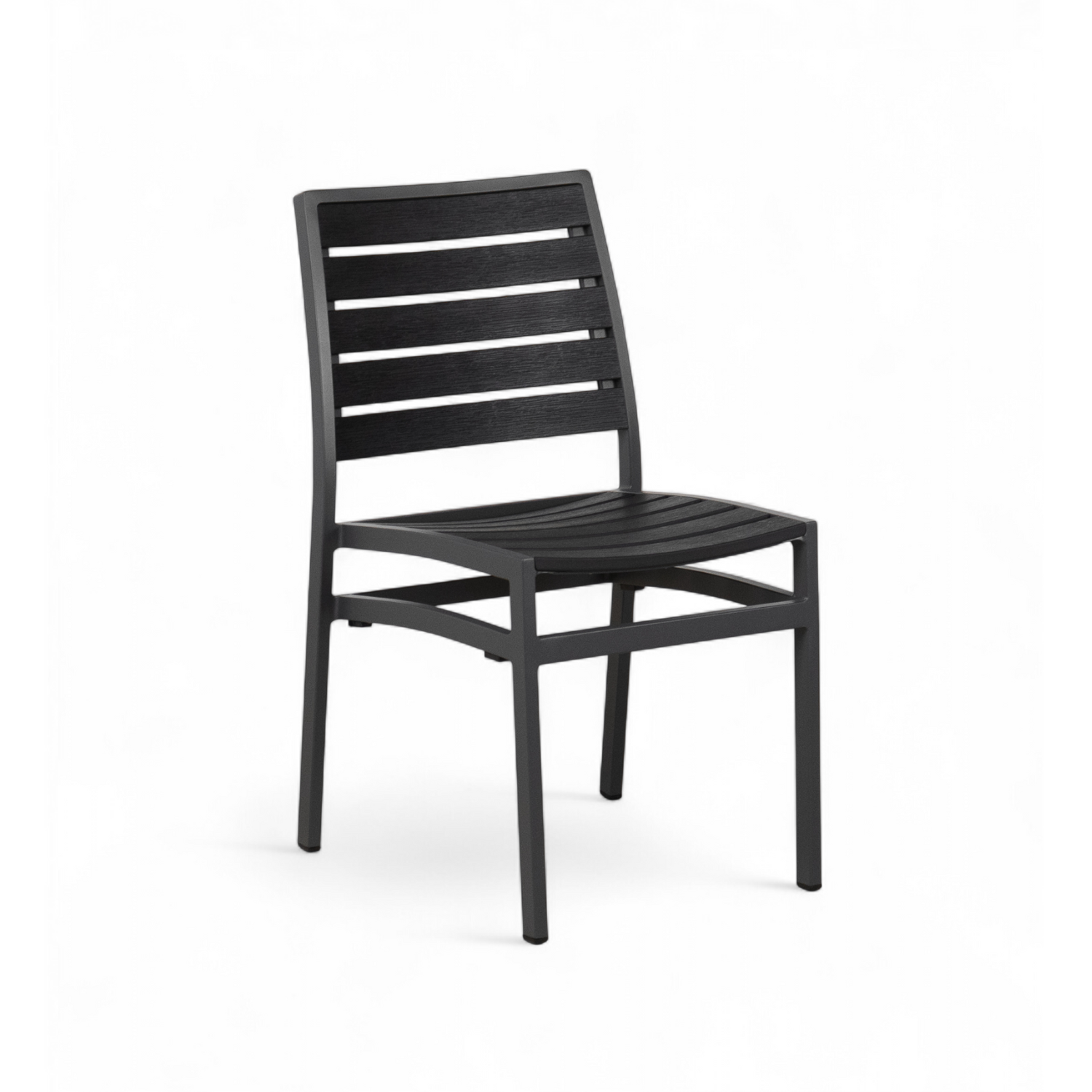 Ridge Dining Side Chair - Charcoal