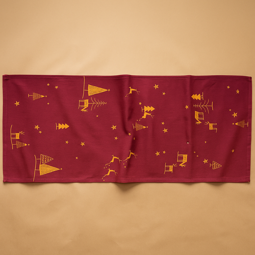 Cranberry Cheer Table Runner