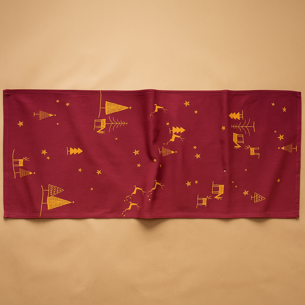 Cranberry Cheer Table Runner