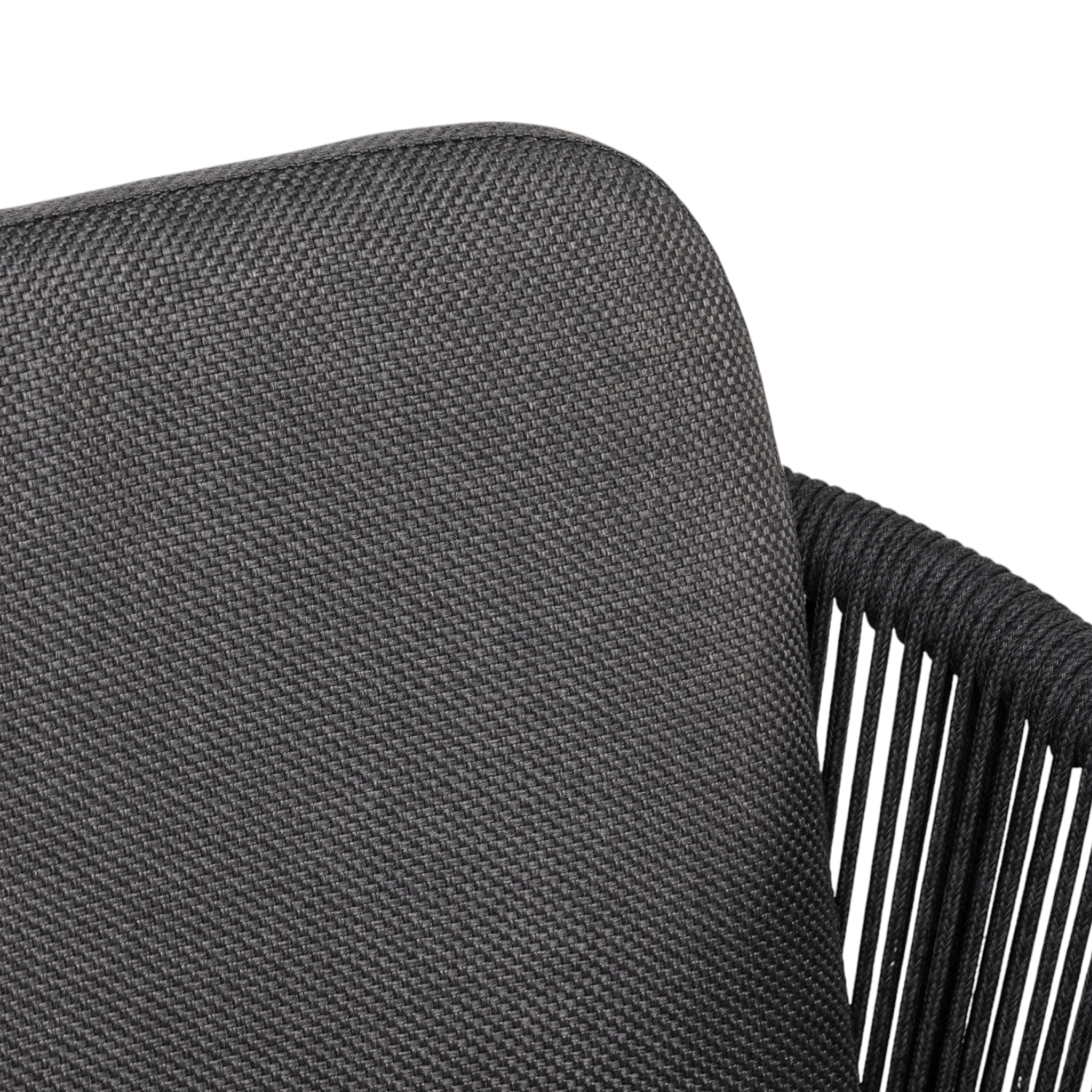 Abbortsford Swivel Dining Arm Chair - Charcoal