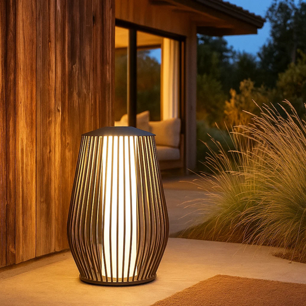 Basket Solar Light - Graphite