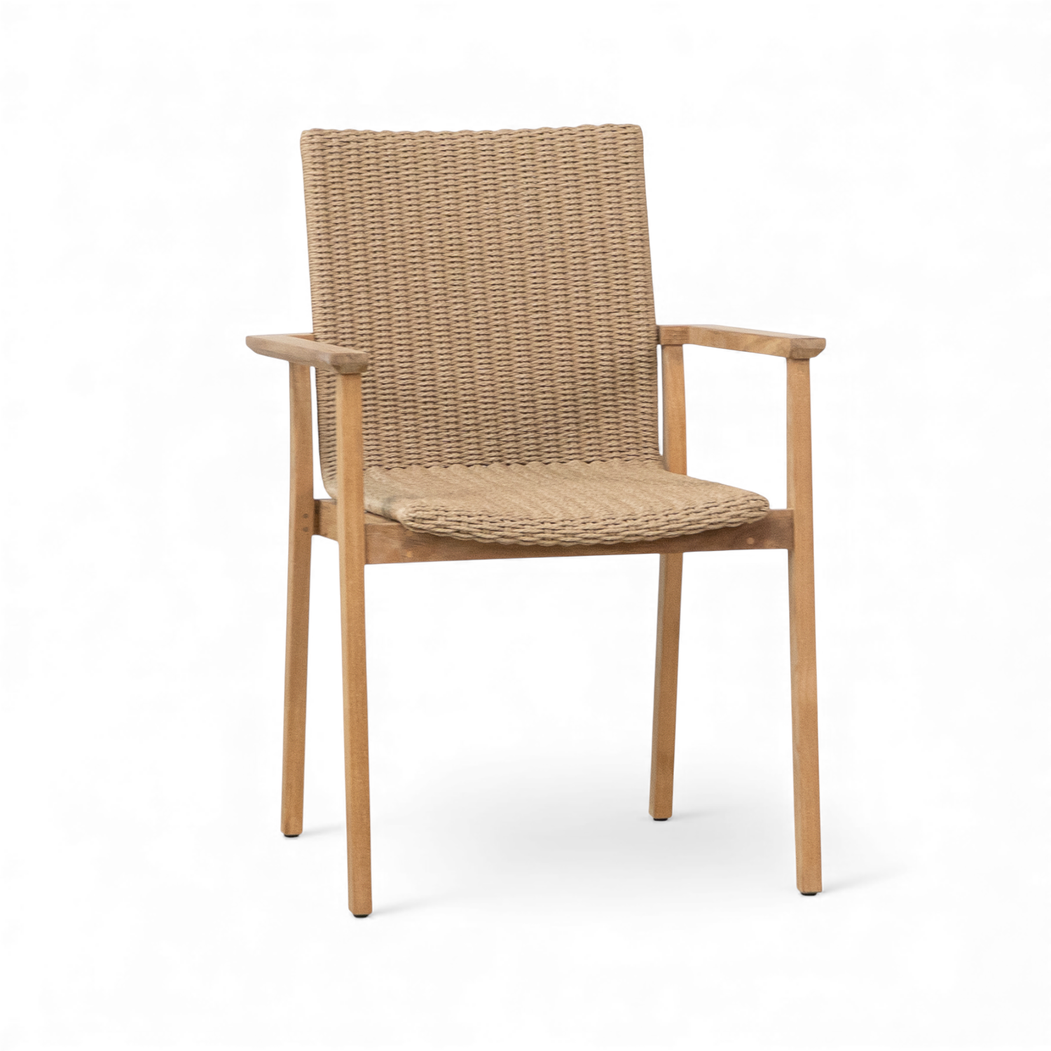 Carmel Wicker Dining Armchair