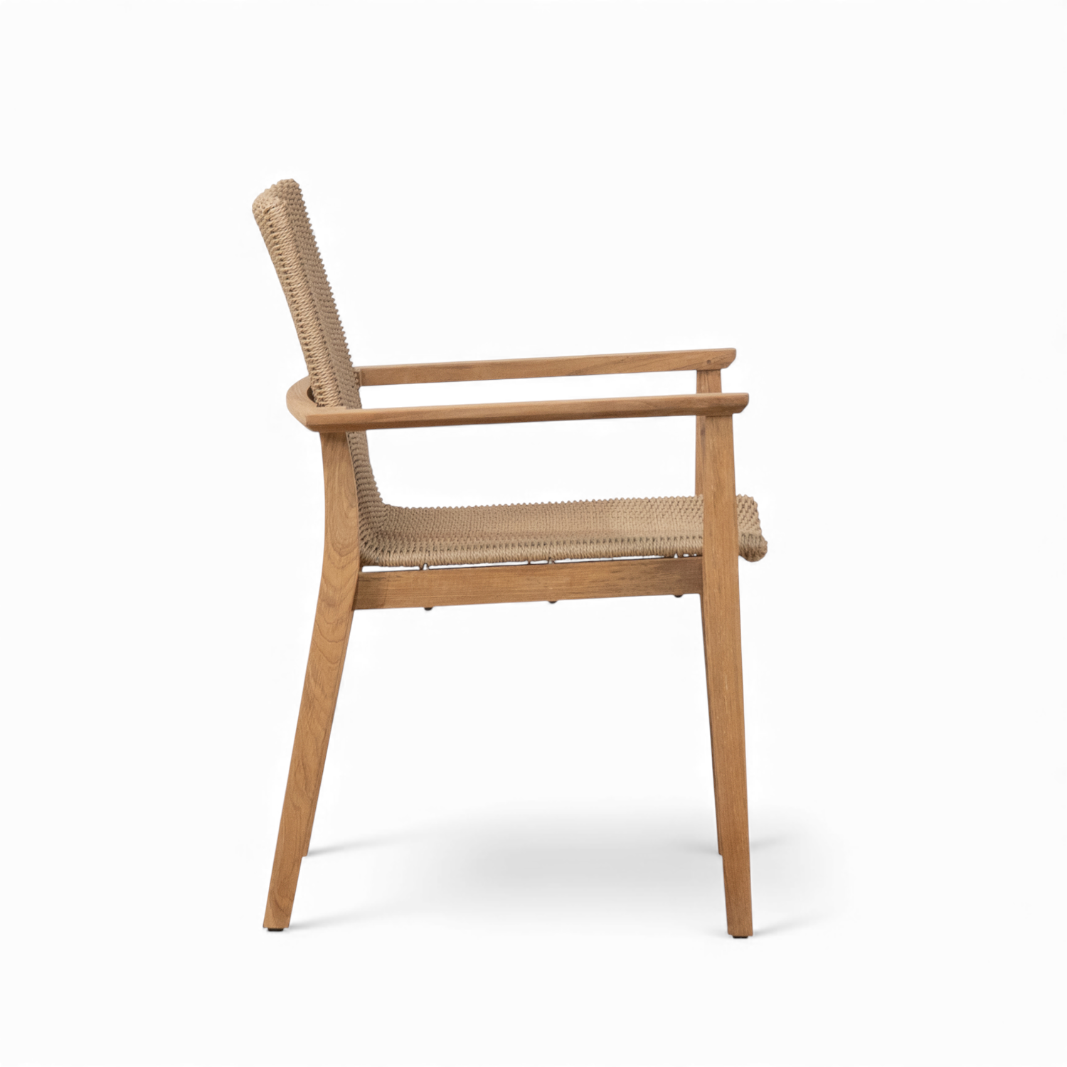 Carmel Wicker Dining Armchair