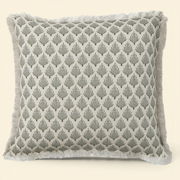 Mosaic Centennial Block Print Toss Pillow