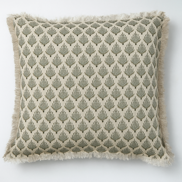 Mosaic Centennial Block Print Toss Pillow