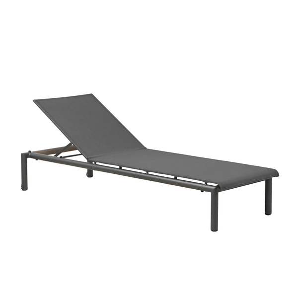 Oxford Chaise Lounge - Slate Grey