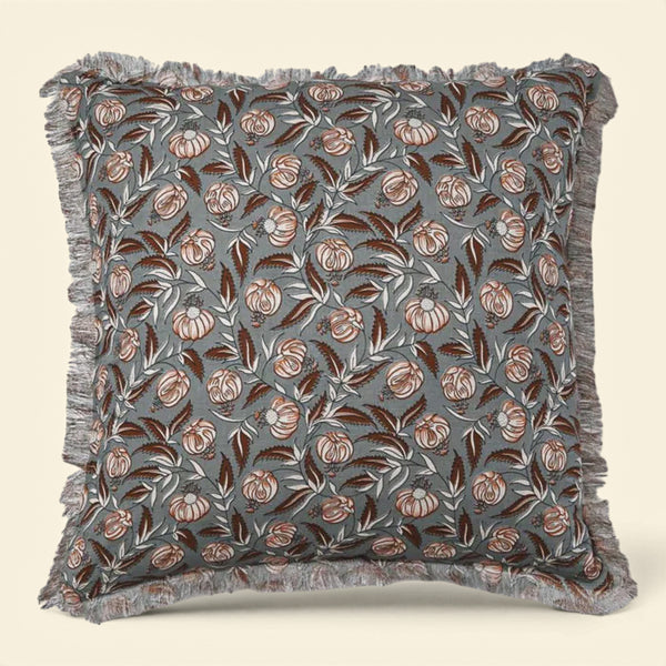 Hazelbrook Botanical Block Print Toss Pillow