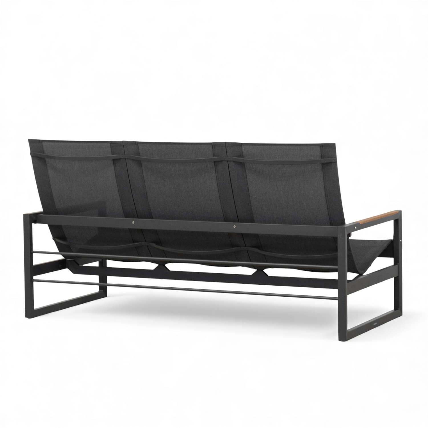 Cubic High-Back Sofa - Slate/Anthracite