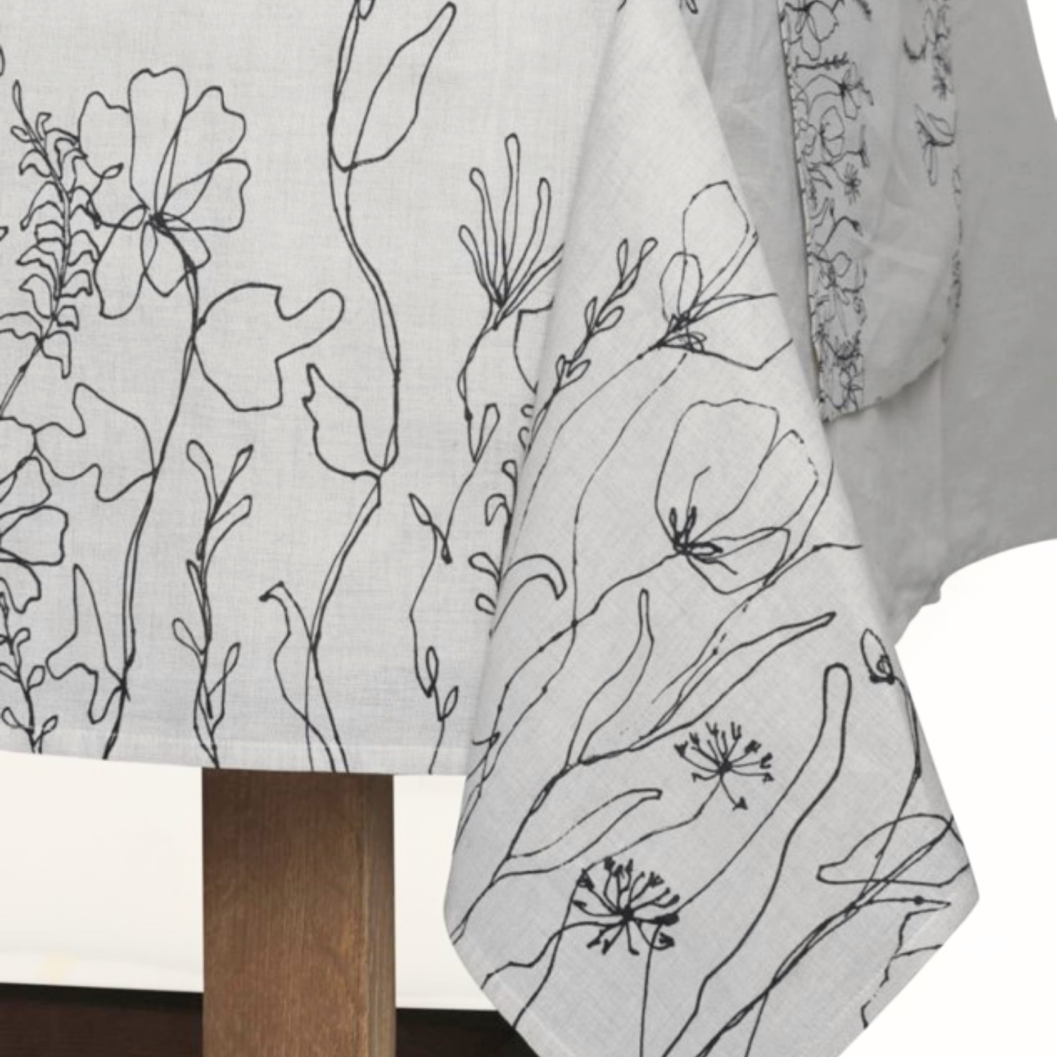 Flora Field Cotton Tablecloth