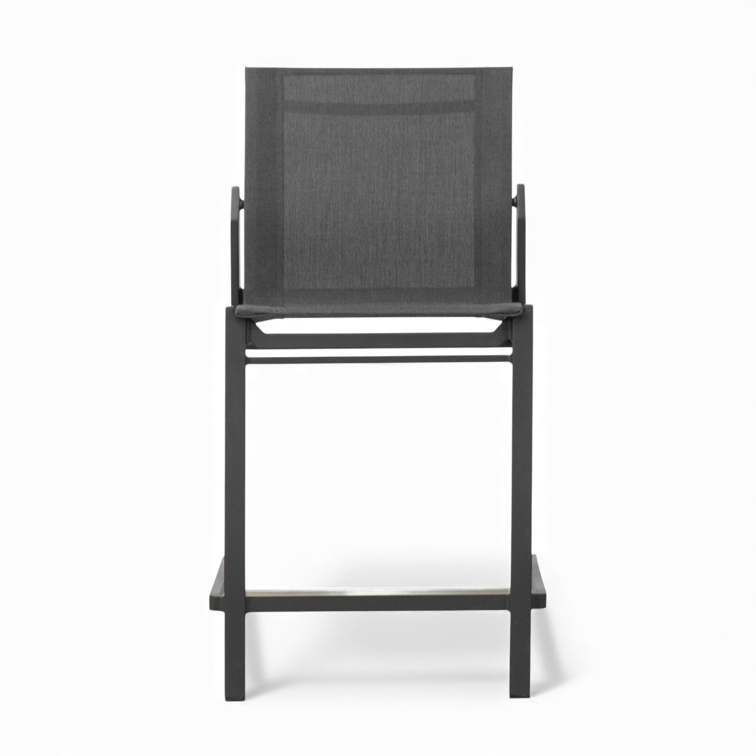 Cubic Sling Counter Stool - Slate/Anthracite