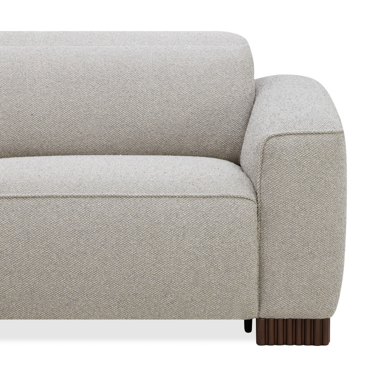 Lacombe Reclining 5pc L-Shape Sectional - Tasmin Granite