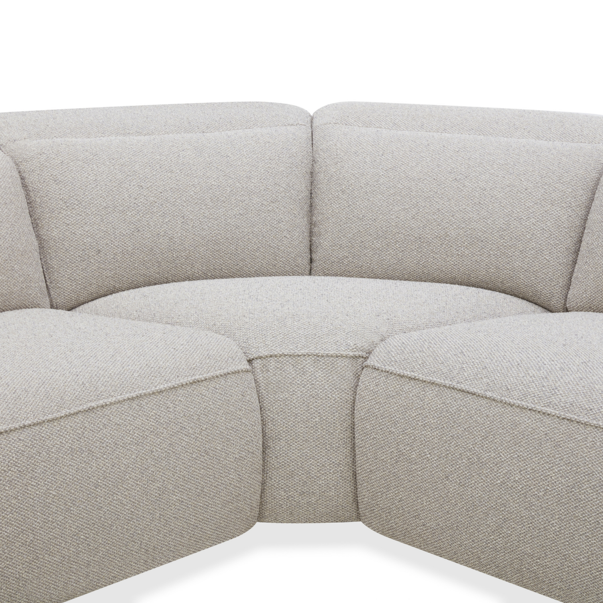 Lacombe Reclining 5pc L-Shape Sectional - Tasmin Granite