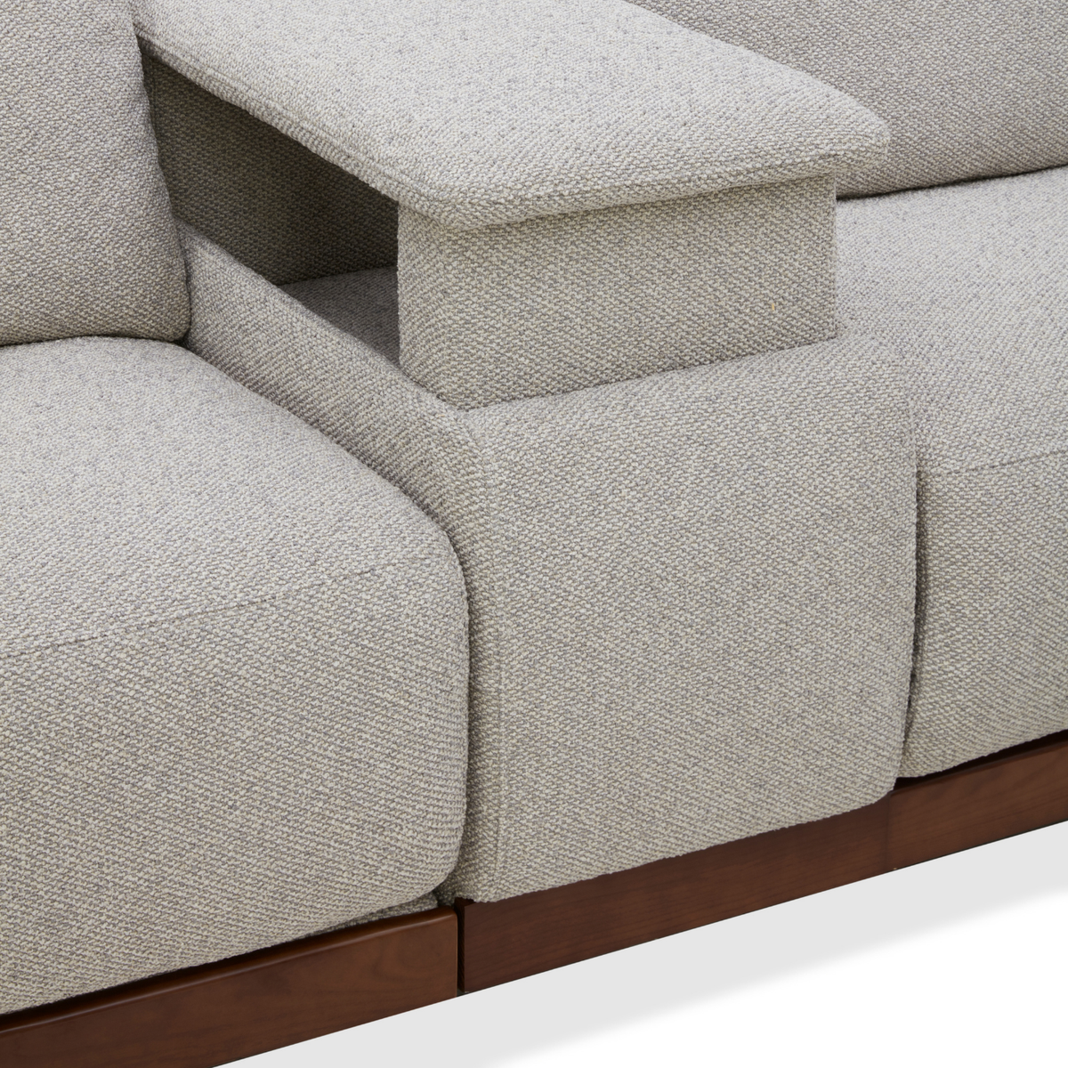 Westmount Reclining 6pc L-Shape Sectional - Tasmin Granite