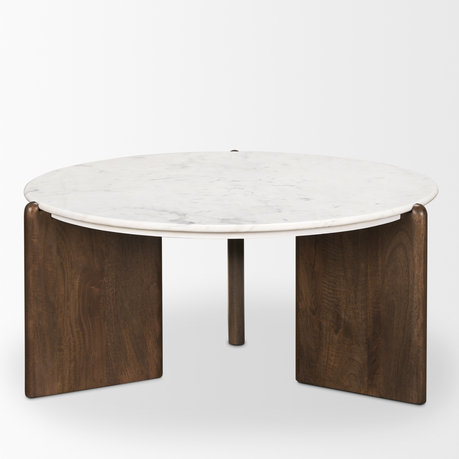 Trois-Rivieres Espresso Marble Coffee Table