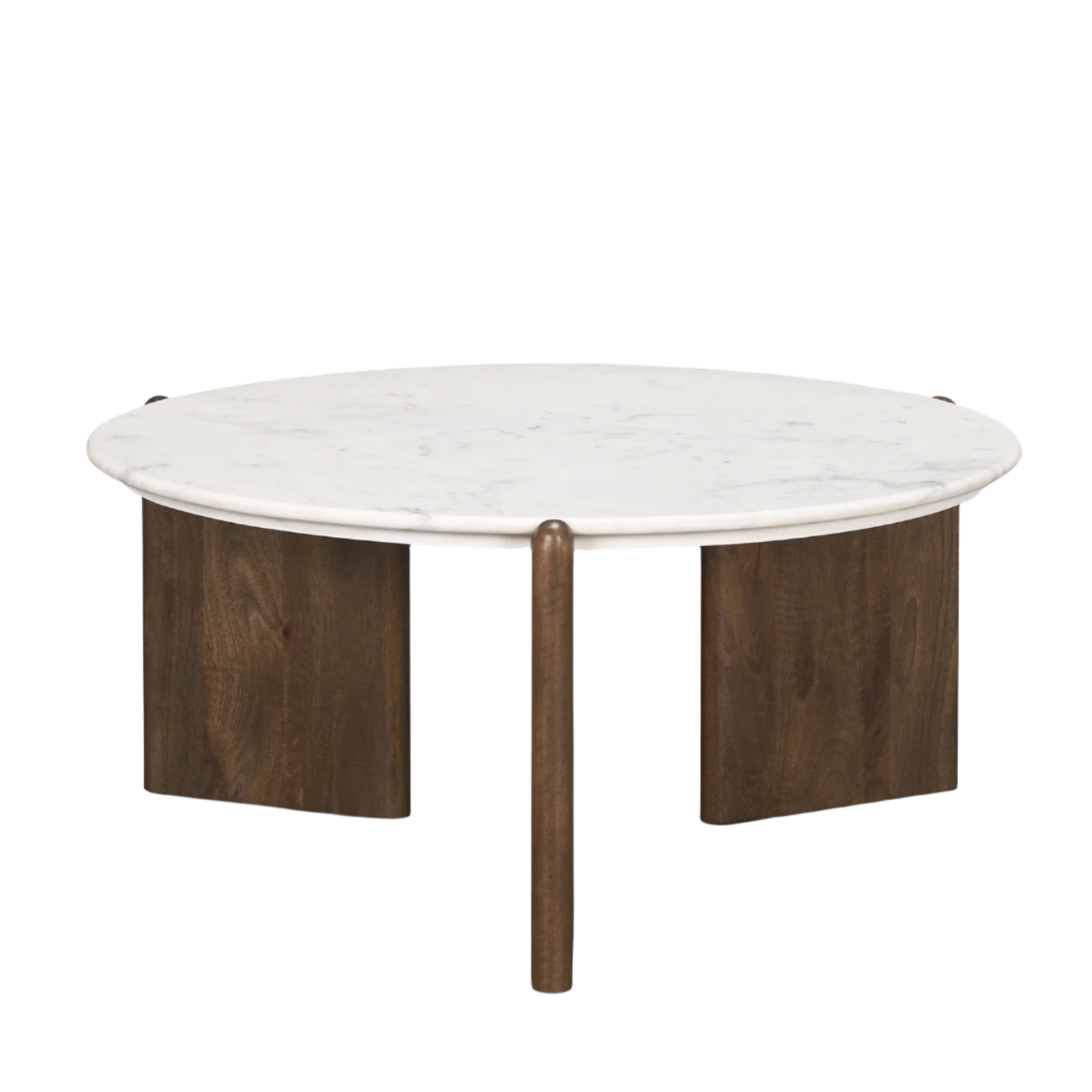Trois-Rivieres Espresso Marble Coffee Table