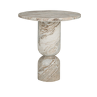 Monolith Pink Marble Side Table