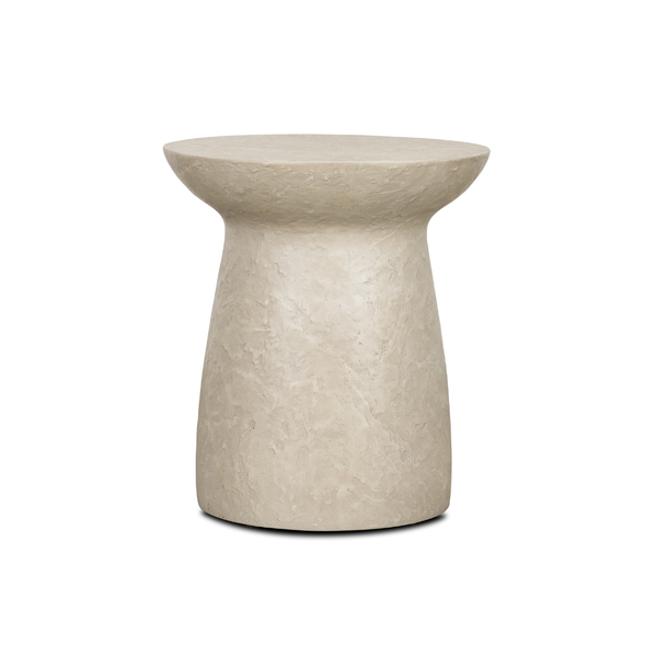 Driftstone Pillar Concrete Side Table