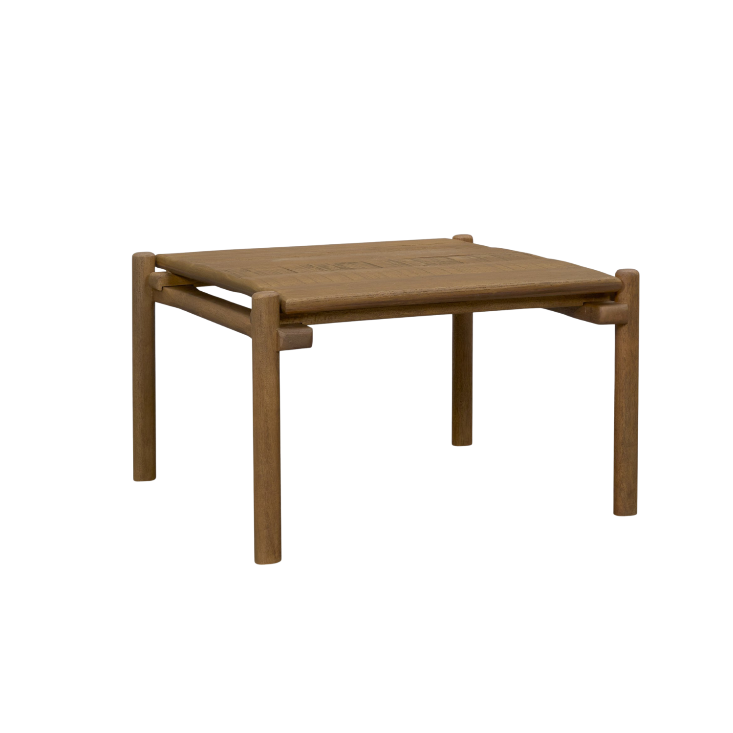 Birk Wood 28" Square Coffee Table - Natural