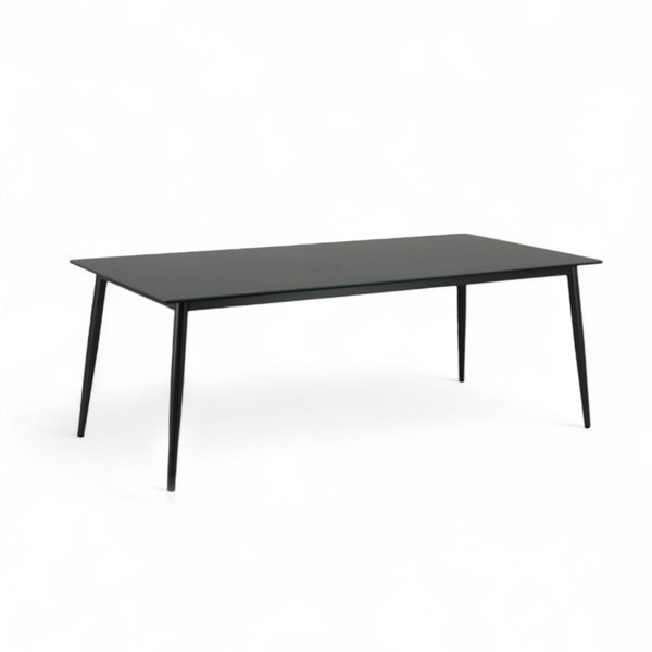 Alta Rectangular Charcoal Ceramic Dining Table
