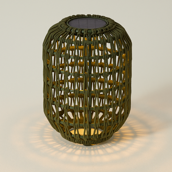 Raleigh Rope Solar Lantern - Olive