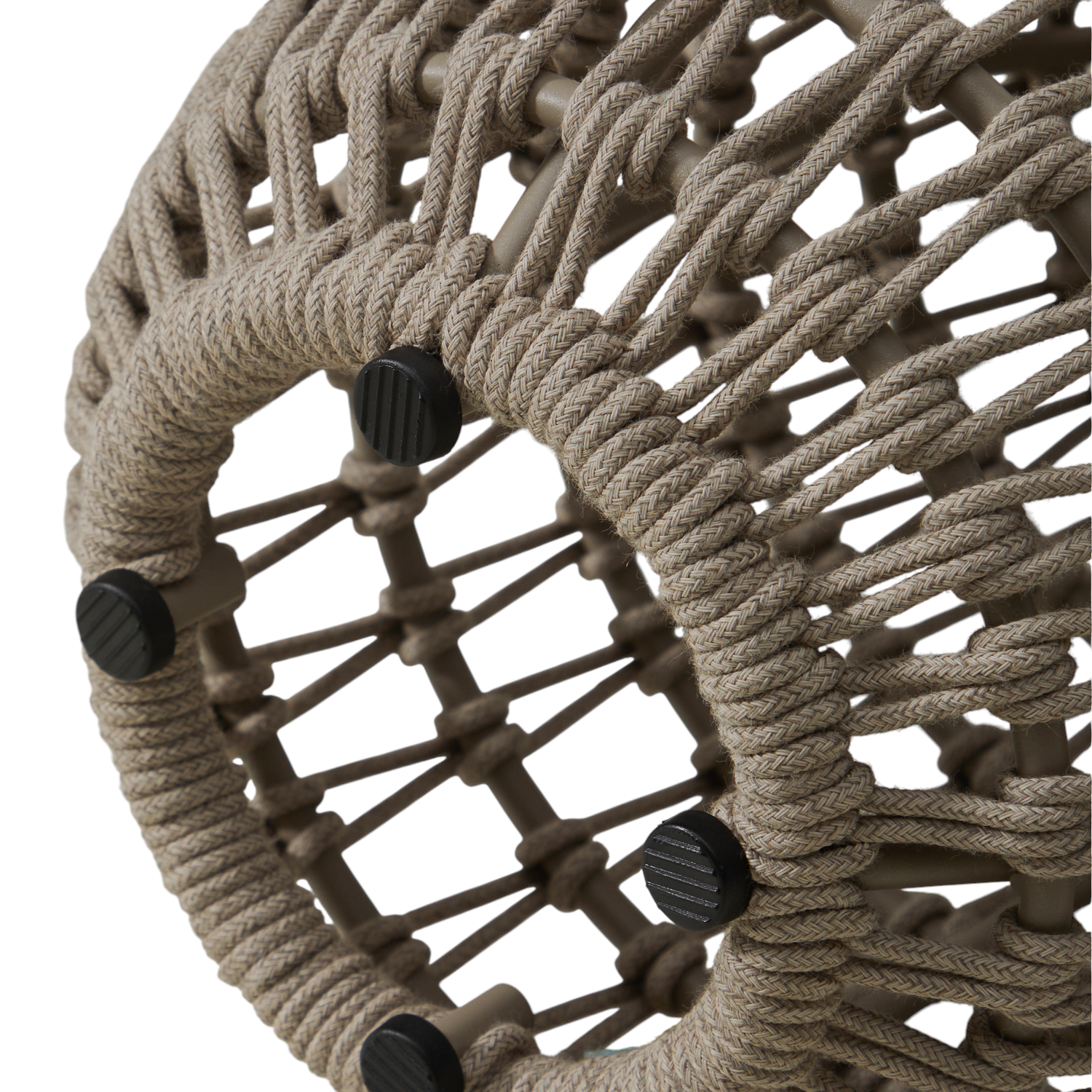 Raleigh Rope Solar Lantern - Light Tan