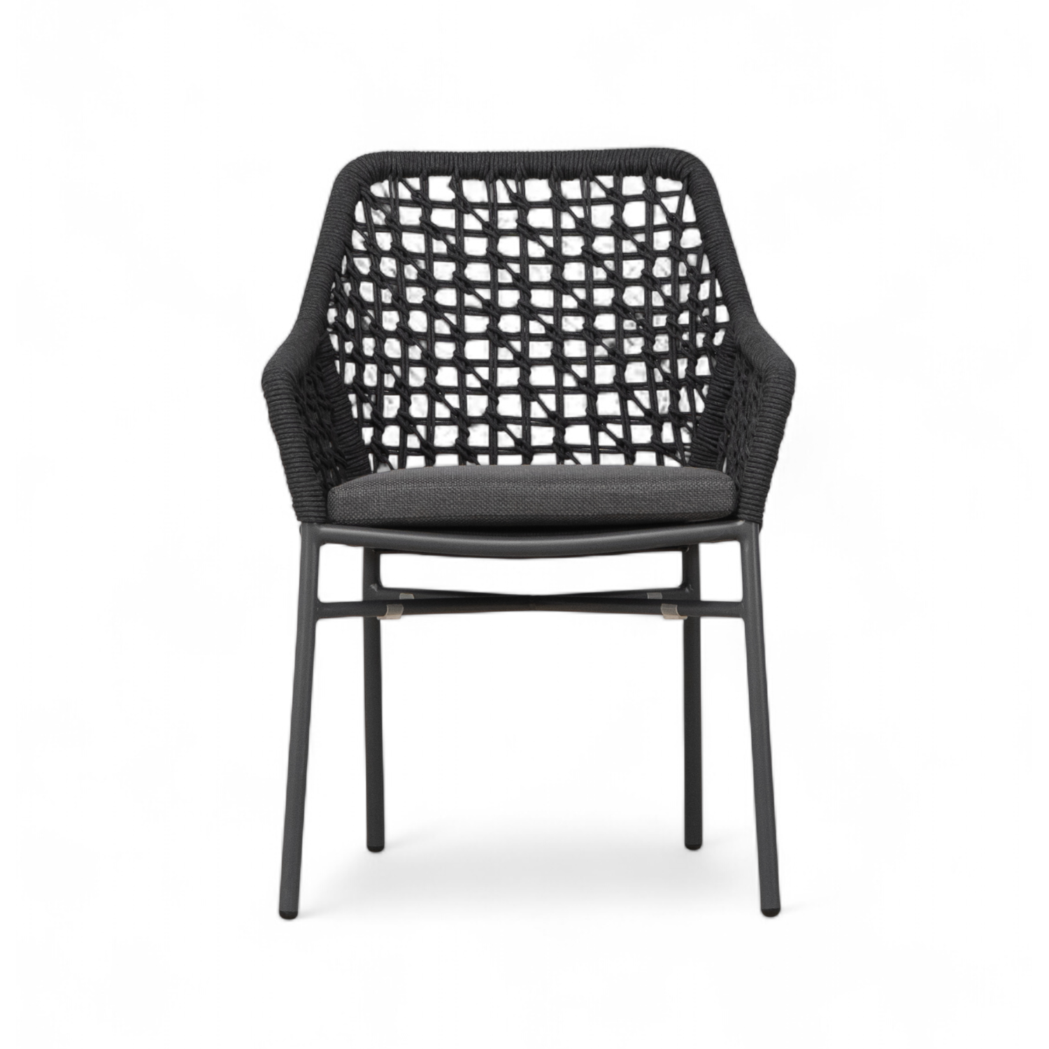 Marlee Dining Arm Chair - Charcoal