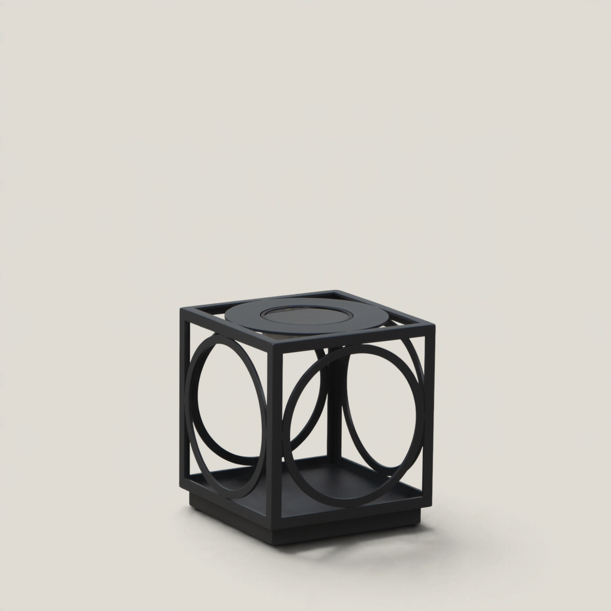 11" Aura Solar Light - Charcoal