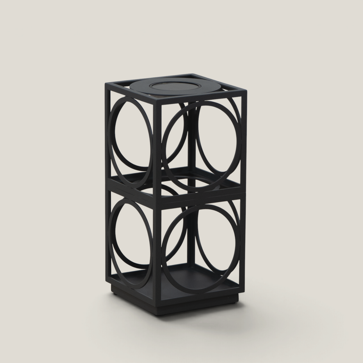 21" Aura Solar Light - Charcoal