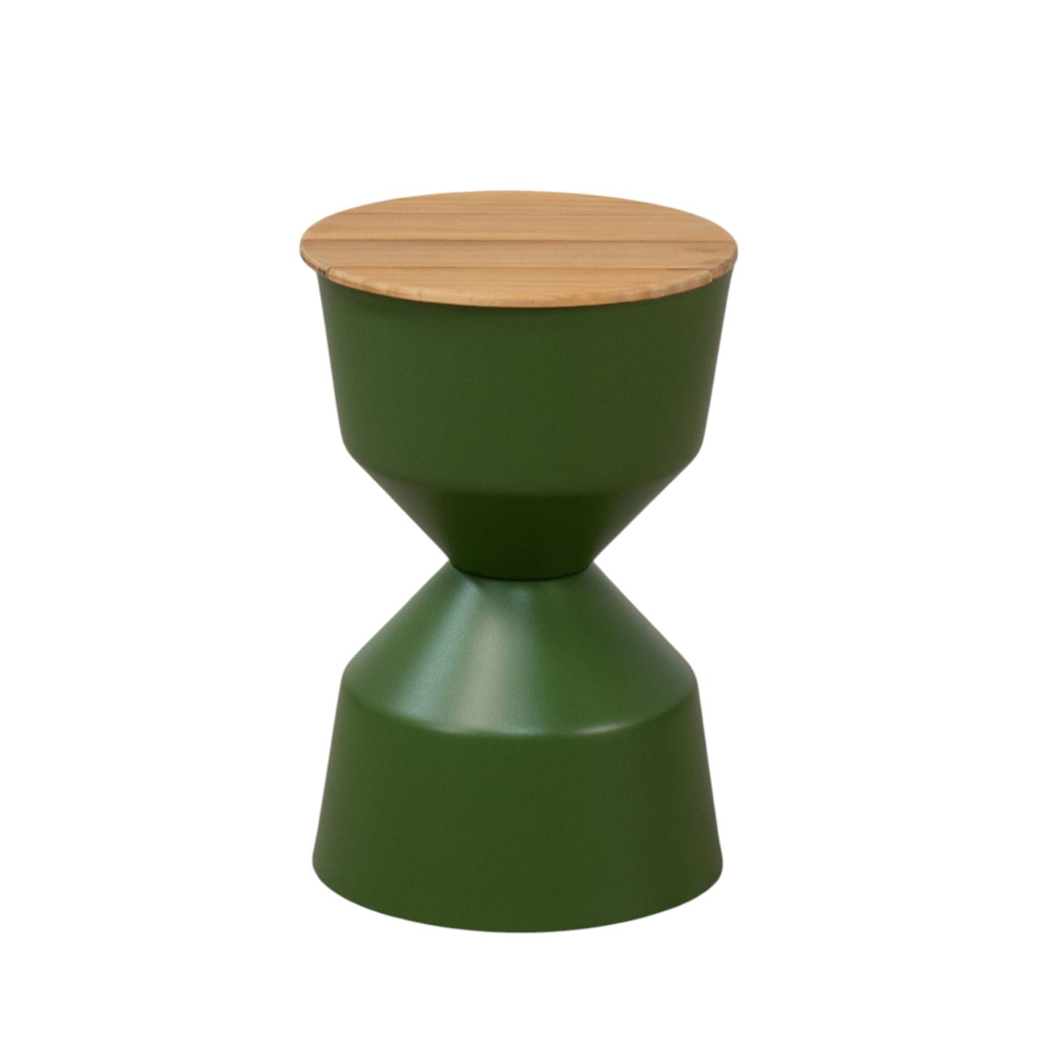 Sutton Ice Bucket End Table - Juniper Green