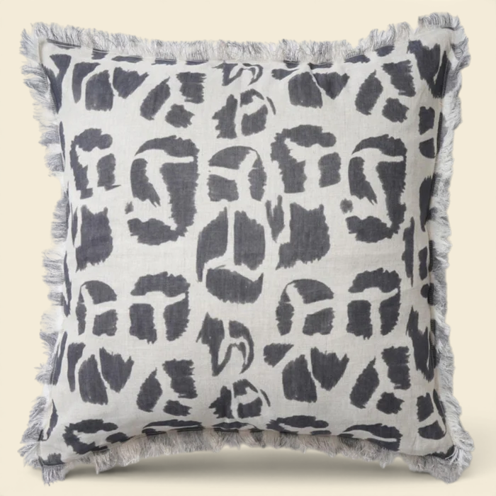 Mosaic Jungle Block Print Toss Pillow