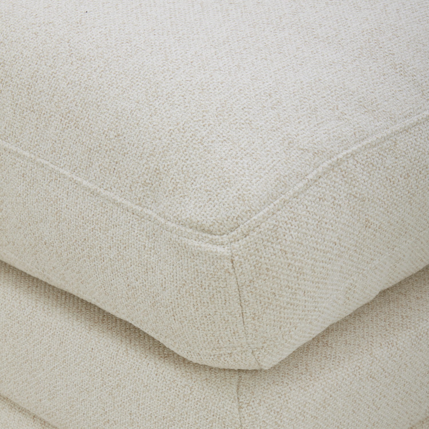 Banks Ottoman - Linen Weave