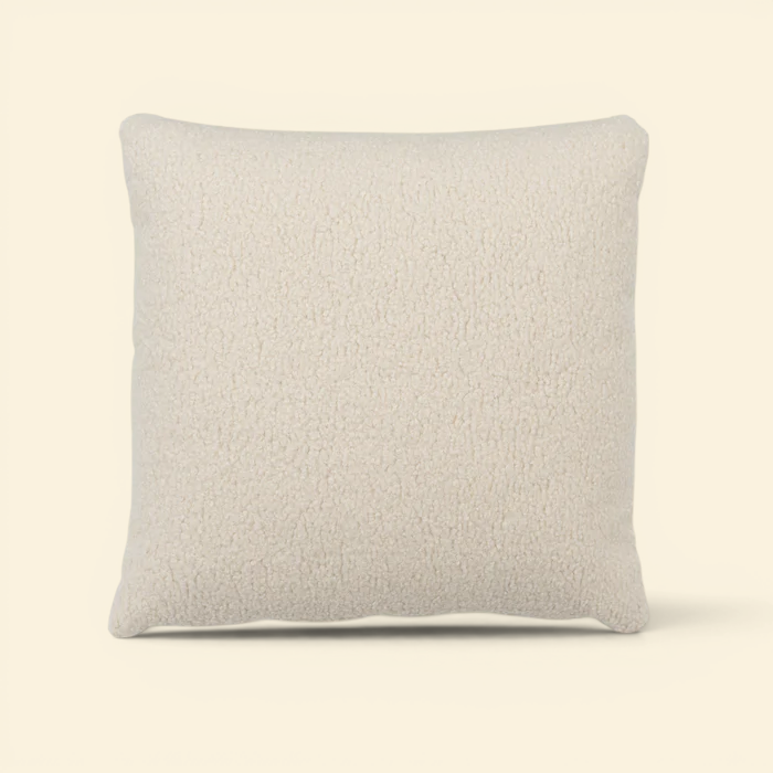 Banks Toss Cushion - Ivory Sherpa