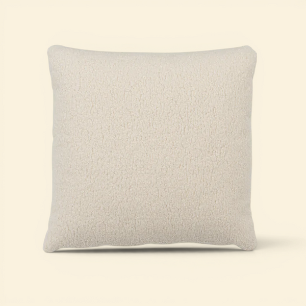 Banks Toss Cushion - Ivory Sherpa