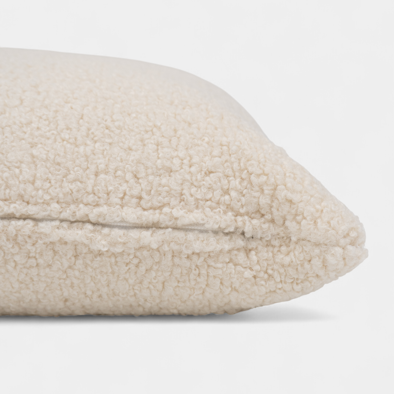Banks Toss Cushion - Ivory Sherpa