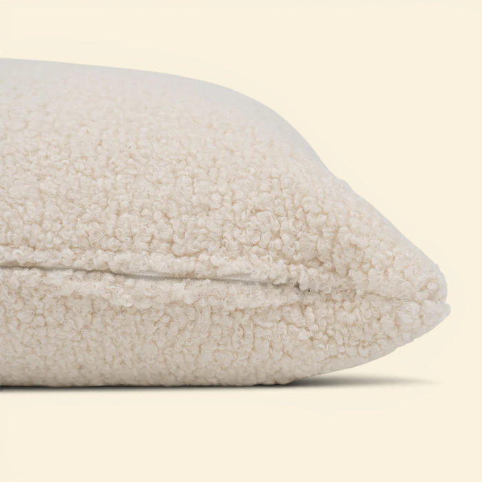 Banks Toss Cushion - Ivory Sherpa