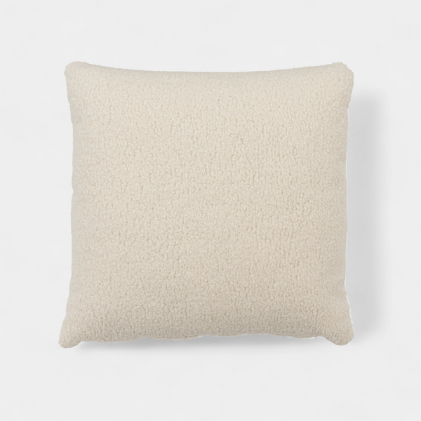 Banks Toss Cushion - Ivory Sherpa