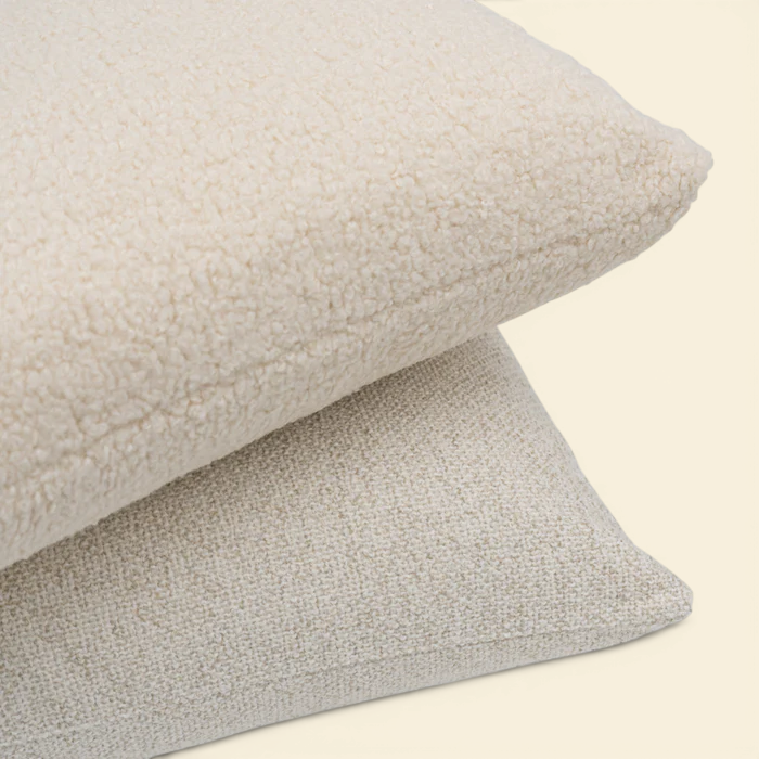 Banks Toss Cushion - Ivory Sherpa